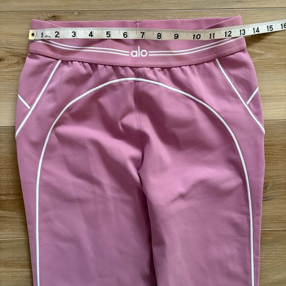 Alo Airbrush High-Waist Heart Throb Legging L - Picture 3 of 10